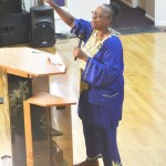 La activista Bertha Lewis.