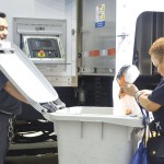 Residents shredded personal documents.