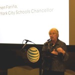 “It’s working together,” said keynote speaker and Schools Chancellor Carmen Fariña.