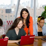 “Coding is like reading and writing,” says founder Reshma Saujani.