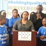 “I chose a charter school for my son and daughter,” said Sherina Lucas.