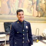 Bronx County Court Officer Moises Tovar was honored.
