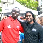 "This program is unlike any other," said Zion Smith (left) with Program Leader Veeshan Narinesingh.