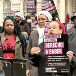 Advocates have rallied at City Hall throughout the year.