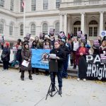 “The NYPD operates under a shield of silence,” said Kate McDonough, Organizing Director of Girls for Gender Equity.